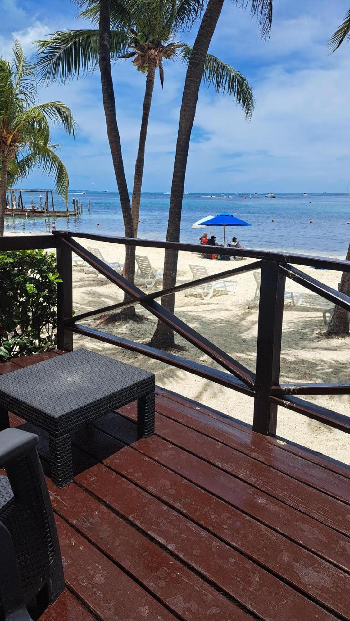 Ocean Front - Ground Floor Condo 坎昆 外观 照片