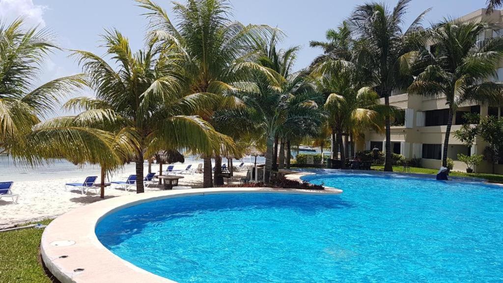 Ocean Front - Ground Floor Condo 坎昆 外观 照片