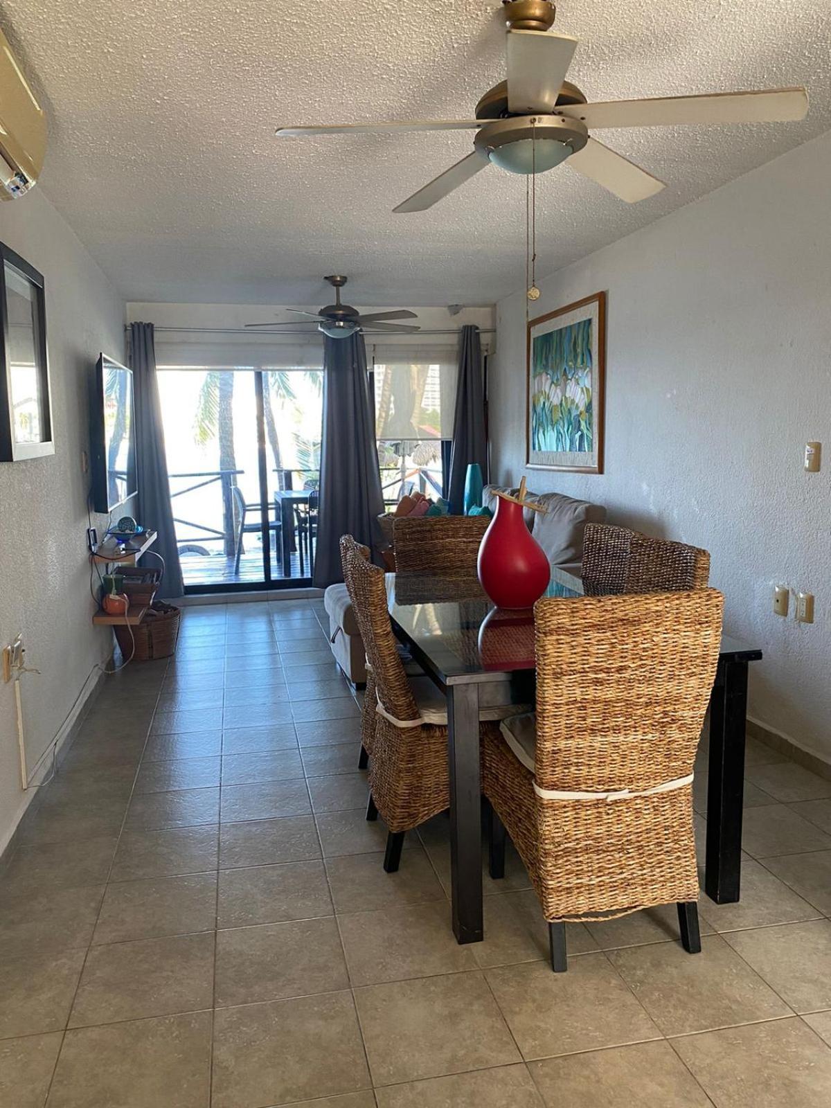 Ocean Front - Ground Floor Condo 坎昆 外观 照片