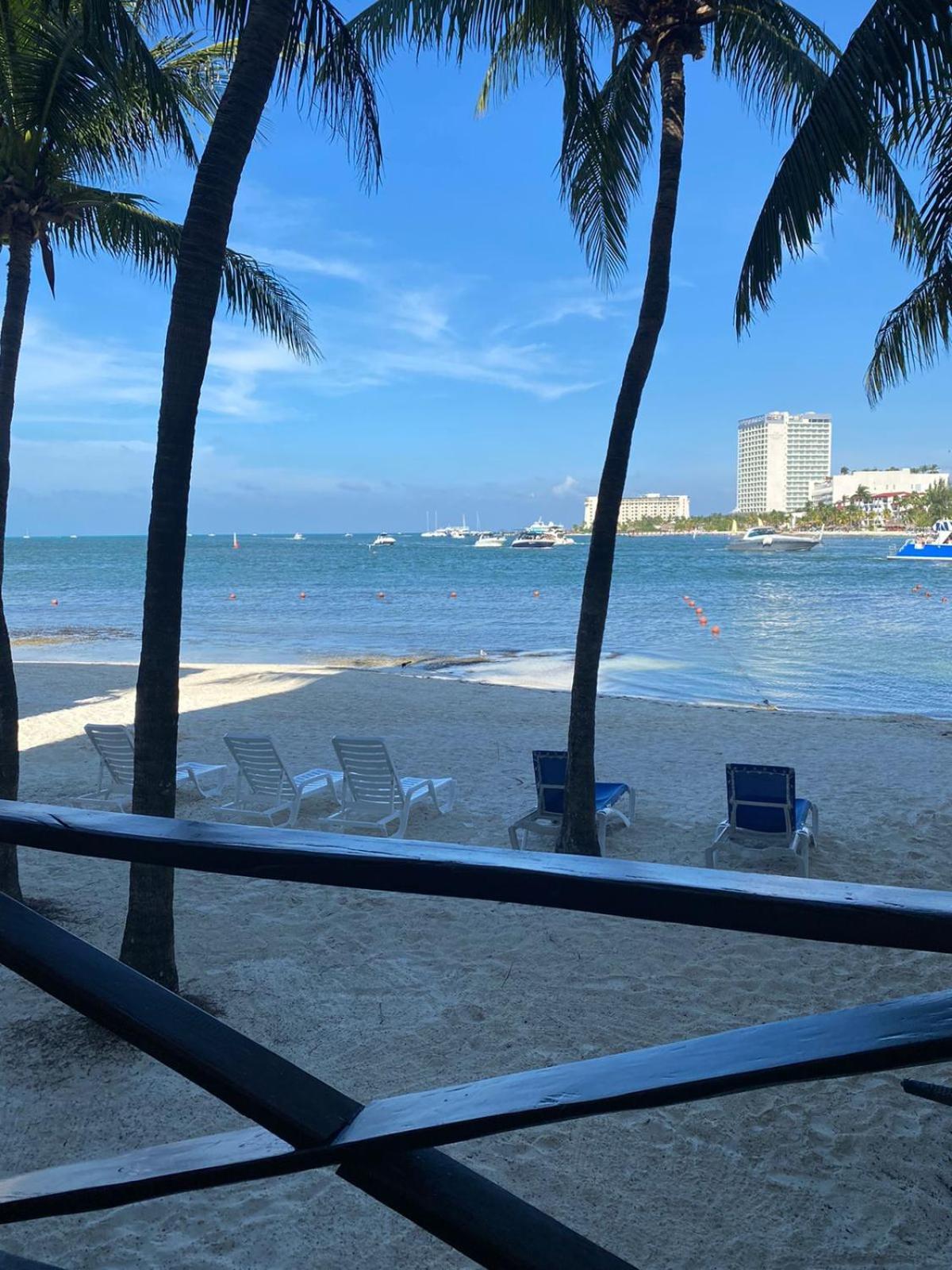 Ocean Front - Ground Floor Condo 坎昆 外观 照片